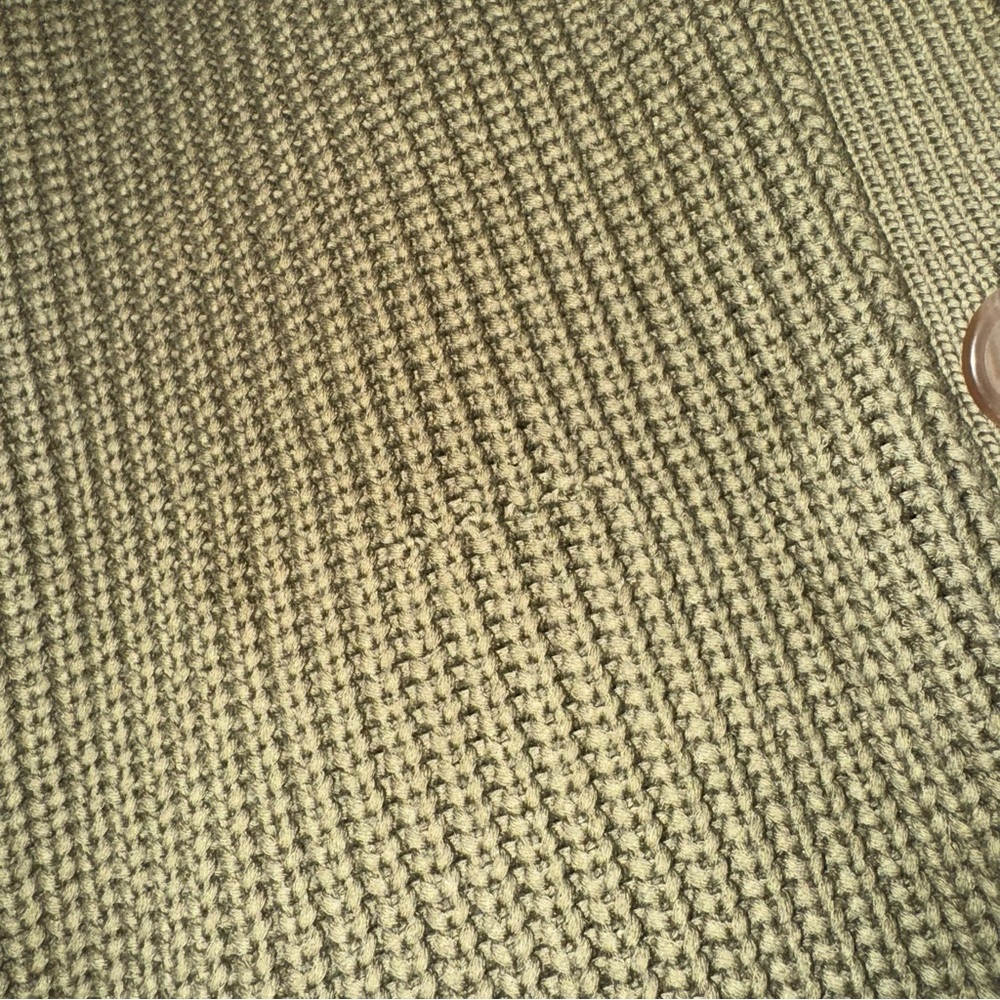 Jenni Kayne Cotton Cocoon Cardigan Sweater Sage Green - Picture 6 of 12
